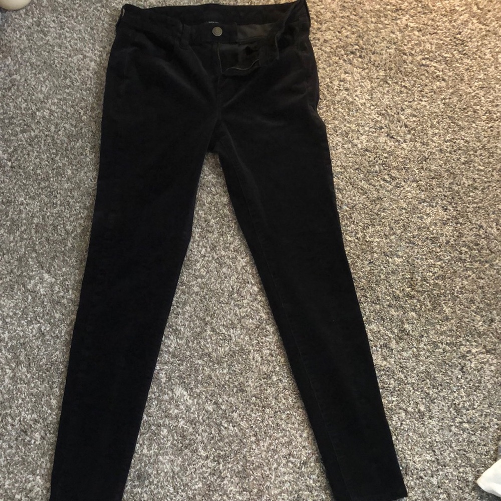 ✨black corduroy skinny jeans✨